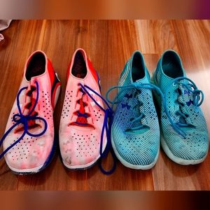 (2) Women's Under Armour Tennis Shoes